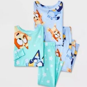 NWT Bluey Bingo Pajama Set 4pc Bundle 🎁 18-24 Months